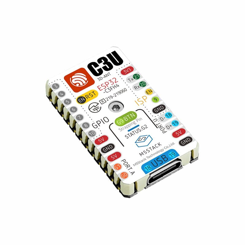 M5Stack Stamp C3U IoT Development Board EPS32 C3 Programmable Development Board