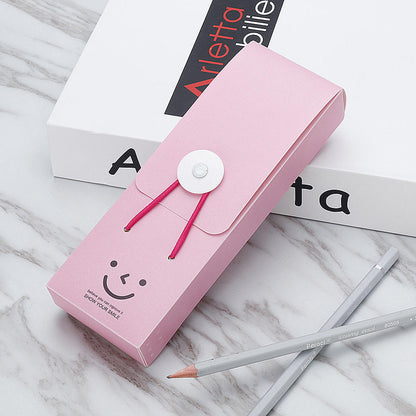 A1150 Candy Color Pencil Bag Case School Supplies Practical Stationery Gift Cute Large-capacity Pen Pencil Case
