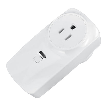 AC85V-250V Wireless Remote Control Socket US Standard Socket with Free Sticker Circular Remote Controller
