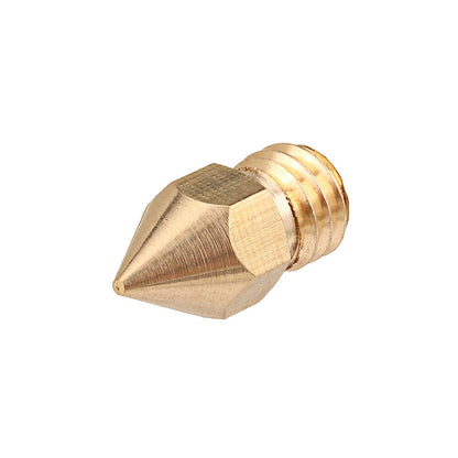 5PCS 1.75mm/0.1mm Copper Thread Extruder Nozzle For 3D Printer