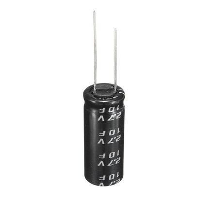 20pcs 2.7V 10F Cylindrical Ultra Super Farad Capacitor High Power Capacitance Supercap 10 x 26mm