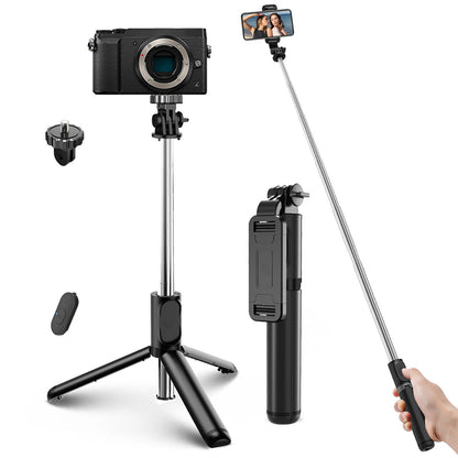 ELEGIANT EGS-04 Selfie Stick Bluetooth Mini Tripod Monopod Integrated Design Lightweight Wireless with Remote Control for Gopro DSLR Camera Mobile Phone