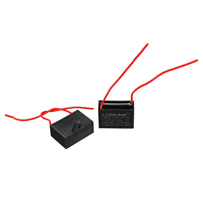 10pcs CBB61 450V 7uf Starting Capacitance AC Fan Capacitor CBB Motor Run Capacitor 450V 7F