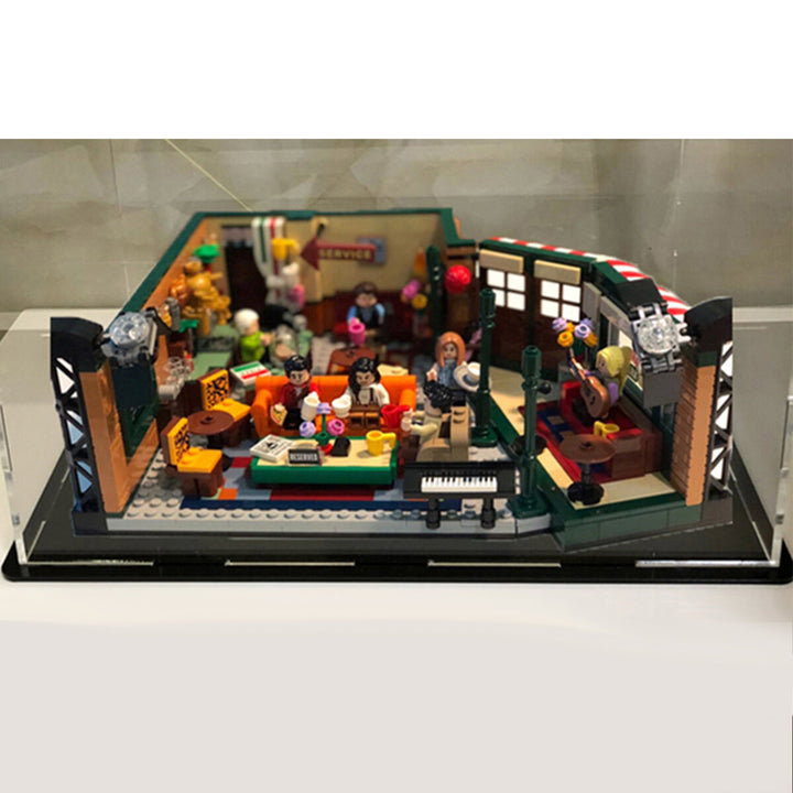 DIY Acrylic Display Case Box For LEGO 21319 Central Perk Friends Bricks Toy