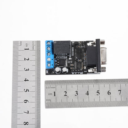 3pcs DC 12V RS232 Serial Port Delay Relay Switch Module PC COM DB9 ARM MCU UART Remote Control Board