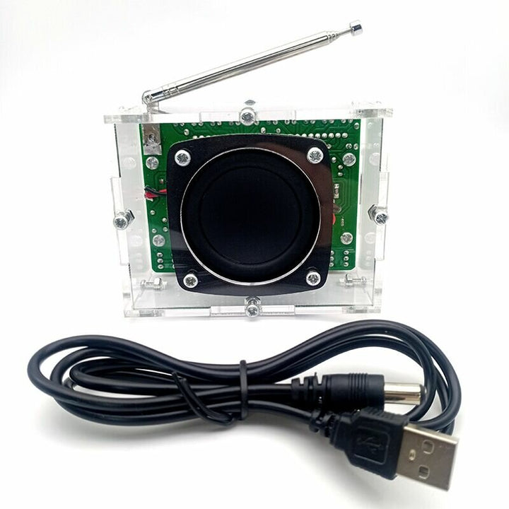 Geekcreit DIY Radio Electronic Kit Parts 51 Single-chip FM Digital Sound Machine
