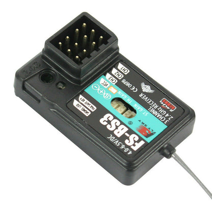 Flysky FS-BS3 Receiver with Stabilization System for FS-GT2 FS-GT2B FS-GT3B RC Transmitter