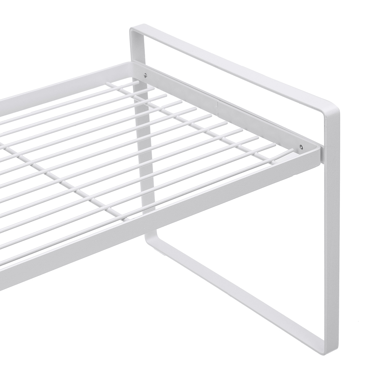 Kitchen Shelf Storage Suction Basket Caddy Wall Mounted Rack Bathroom Shower for Space Saving Wardrobe Shelves Kitchen Organizer