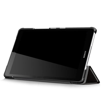 Tri Fold Printing Case Cover for 8 Inch Huawei Honor 5 Tablet Big Eyes