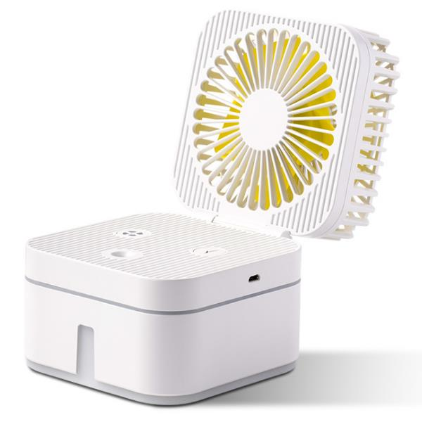 Rubik's Cube Handhold USB Humidifier Spray Fan