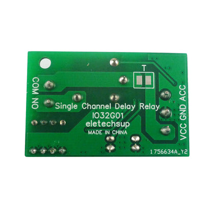 DC 12V Car ACC Trigger Delay Power-off Switch Relay Module for Car Door Sensor Driving Recorder Stereo Ambient Light Delay OFF