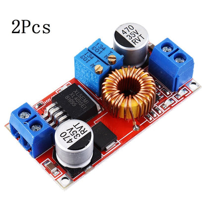 2Pcs DC-DC 5-32V to 0.8-30V Power Supply Step Down Module Adjustable Buck Regulator 5A Constant LED Driver Battery Charging Voltage Board