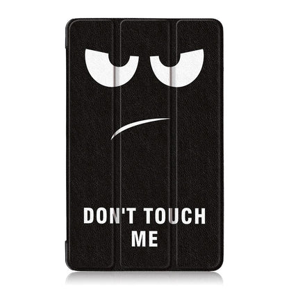 Tri Fold Printing Case Cover for 8 Inch Huawei Honor 5 Tablet Big Eyes