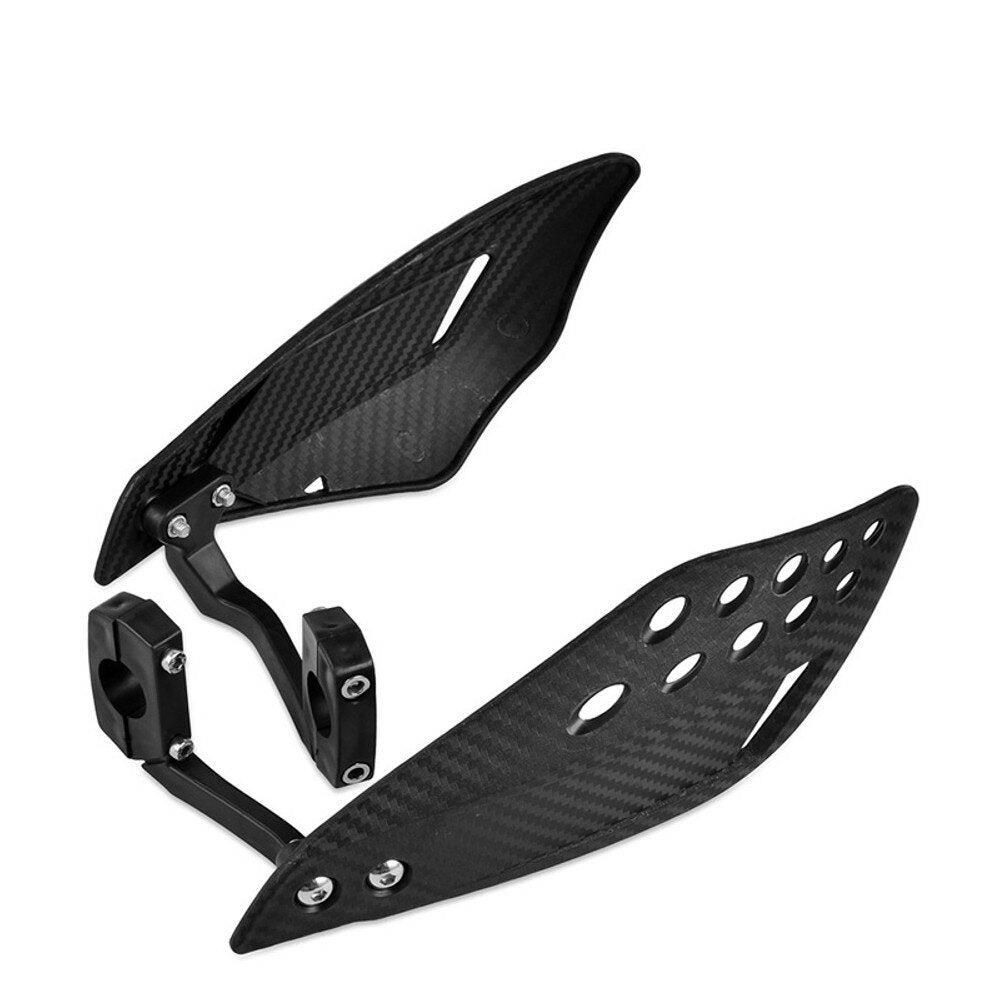 7/8 "22mm 7 Color Universal Motorcycle Double-sided Carbon Fiber Anti-fall Hand Guards Protect The Brake Lever Windshield Handle Device