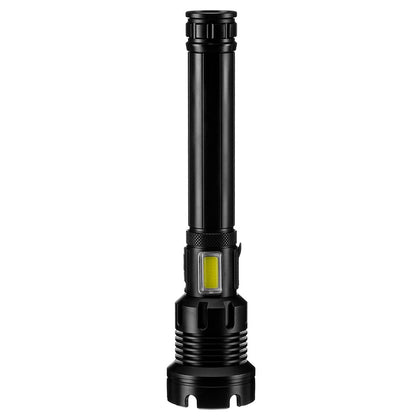 Super Powerfull P90 LED Flashlight With Side Light Outdoor Waterproof Torch