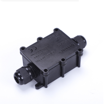 Deenlai 2P/3P/4P Small Plastic PC  IP68 Waterproof Electrical Junction Box 713 with Terminal