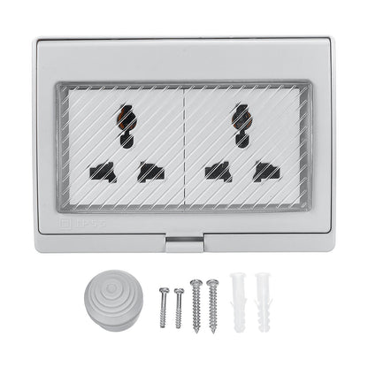 IP 55 Waterproof Socket Rainproof 86 Type Wall Socket Home Outdoor Wall-mounted Power Socket