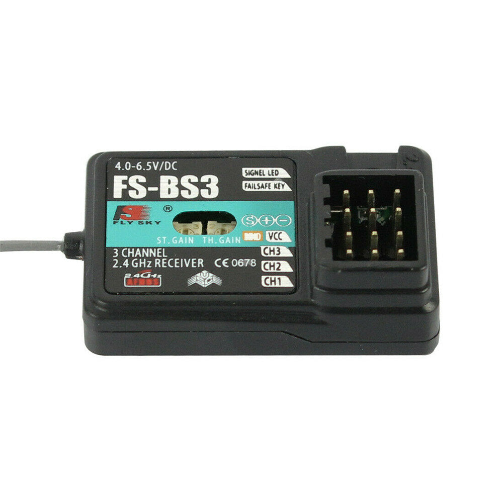 Flysky FS-BS3 Receiver with Stabilization System for FS-GT2 FS-GT2B FS-GT3B RC Transmitter