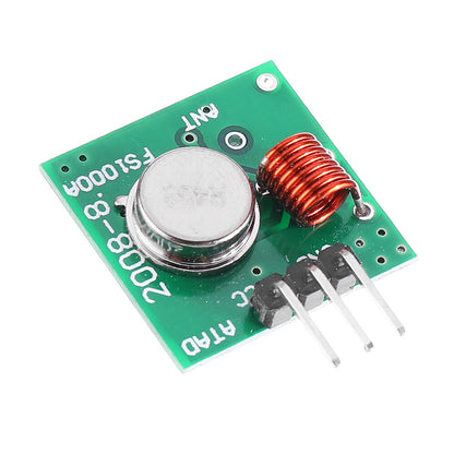 3pcs 433Mhz RF Decoder Transmitter With Receiver Module Kit For ARM MCU Wireless
