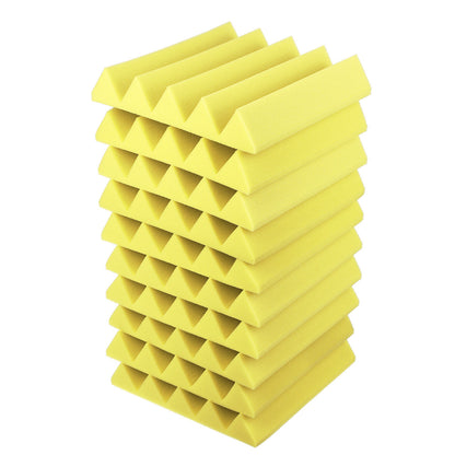 10Pcs Acoustic Foam Panels Acoustic Panels Studio Soundproof Foam Padding