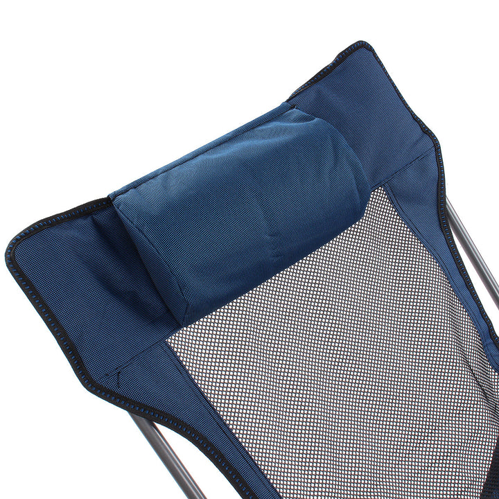 Folding Chair Portable Beach Lunch Nap Chair Picnic Barbecue Office Recliner Chair Outdoor Camping