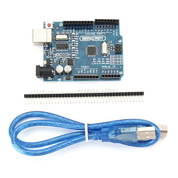 3Pcs UNO R3 ATmega328P Development Board Geekcreit for Arduino - products that work with official Arduino boards