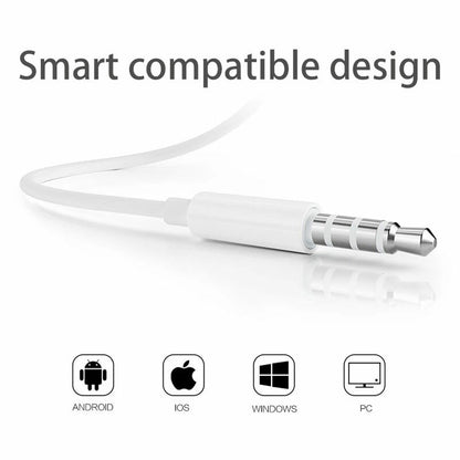 Vivo XE680 Original Earphone Headset Hi-Fi 3.5mm Wired Noise Reduction One Key Line Control