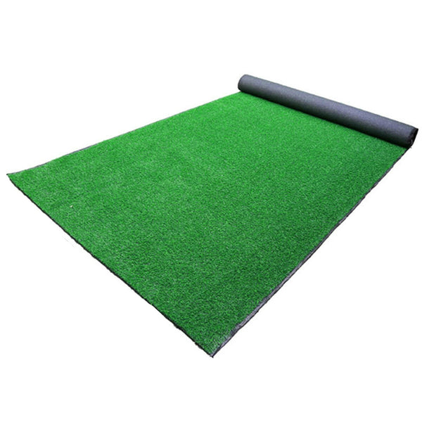 Dense Artificial Turf Grass Synthetic Realistic Indoor Outdoor Mat Yard Garden