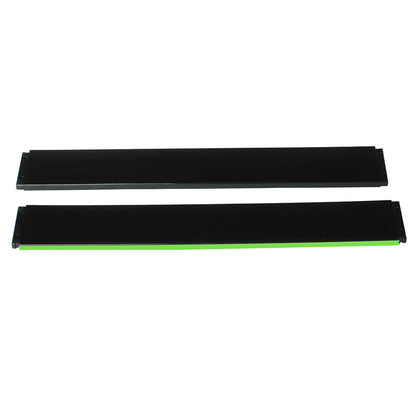 For Dodge Challenger SRT R/T Scat Pack 86.6 Inch Side Skirt Extension Rocker Panel Green Line
