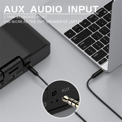 Bakeey 3-in-1 Wireless bluetooth Speaker 10000mAh Long Battery Life Power Bank Phone Holder Dual Bass HIFI Stereo TF Card AUX-In Soundbar Home Theatre with Mic
