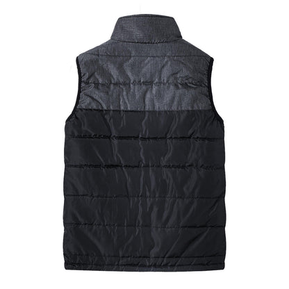 Dual Control Electric Vest Heated Outdoor Jacket USB Warm Up Heating Pad Winter Body Warmer
