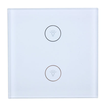 1/2/3 Way AC100-240V Smart Wall Switch Wifi Smart Remote Switch Touch Switch Wireless Voice Control