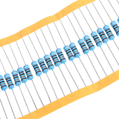 50pcs 1W 91R Metal Film Resistor 1% 91 ohm Resistance