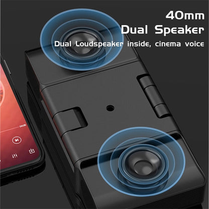 Bakeey 3-in-1 Wireless bluetooth Speaker 10000mAh Long Battery Life Power Bank Phone Holder Dual Bass HIFI Stereo TF Card AUX-In Soundbar Home Theatre with Mic