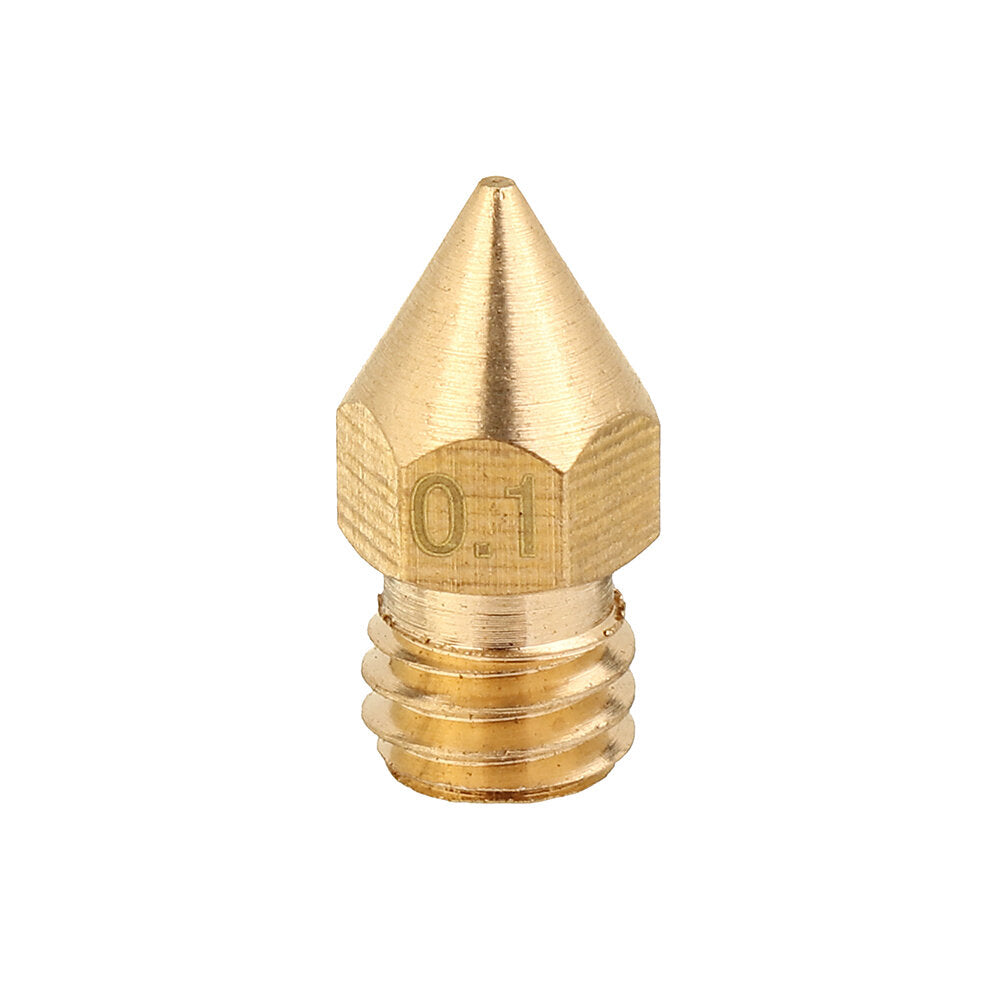 5PCS 1.75mm/0.1mm Copper Thread Extruder Nozzle For 3D Printer