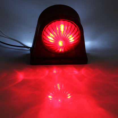 12V E8 E-marked Truck Trailer Lorry Caravan Side LED Light Lamp Red White