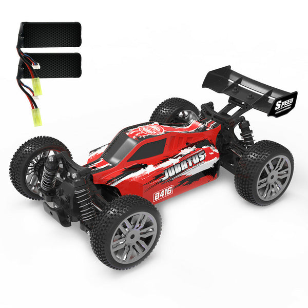 Bonzai 141600 1/14 Racing RC Car 2.4G 4WD 4CH High Speed 40km/h All Terrain Full Proportional RTR RC Vehicle Model Off Road Car For Teens Adults Two Batteries
