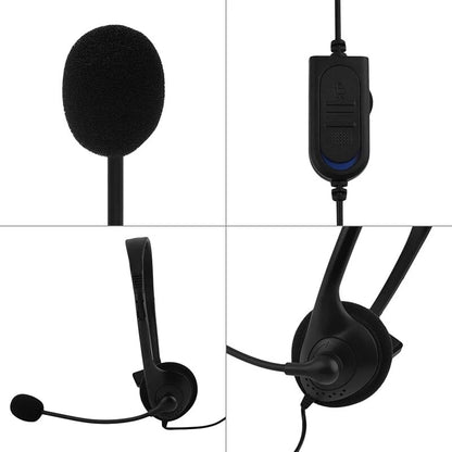 Bakeey 3.5mm Earphone One Ear Gamer Headset Wired Earphone Headphones Gaming Headset with Microphone for PS4 Game PC