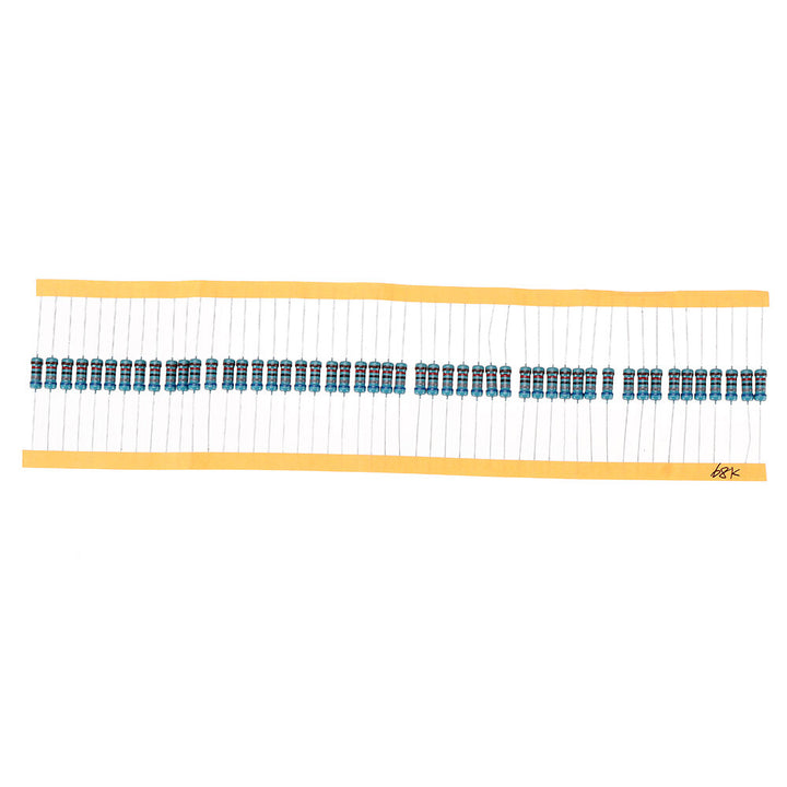 50pcs 1W 68KR Metal Film Resistor 1% 68K ohm Resistance