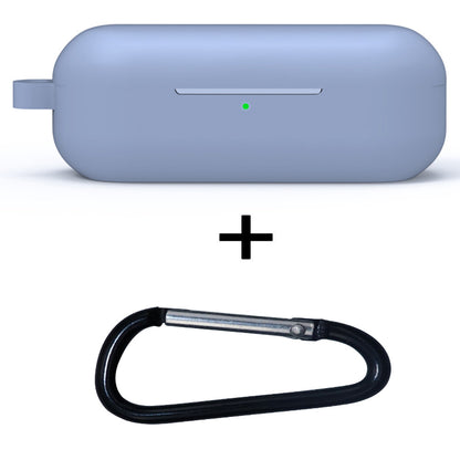 Bakeey Portable Shockproof Dirtproof Silicone Wireless bluetooth Earphone Storage Case with Keychain for Huawei FreeBuds Lite
