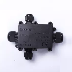 Deenlai 2P/3P/4P Small Plastic PC  IP68 Waterproof Electrical Junction Box 713 with Terminal