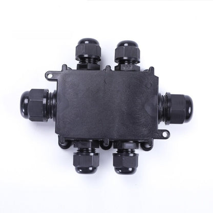 Deenlai 2P/3P/4P Small Plastic PC  IP68 Waterproof Electrical Junction Box 713 with Terminal