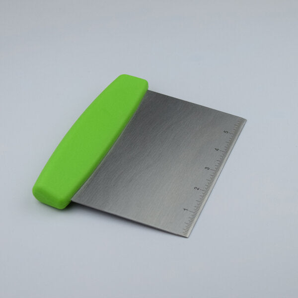 Stainless Steel Plastic Dough Cutter Cake Bread Pizza Scraper Kitchen Cooking Tools Baking Scrapers