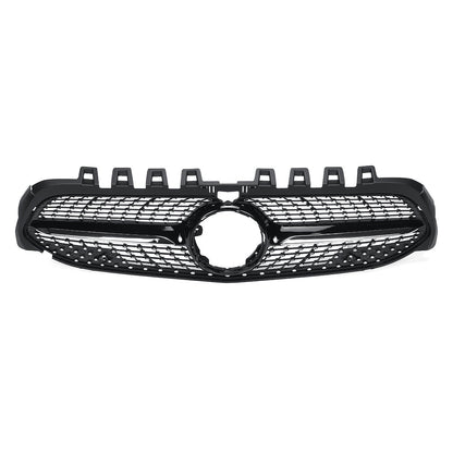Diamond Front Grille Grill With Camera for Benz W177 A250 A200 A35 AMG 2019+