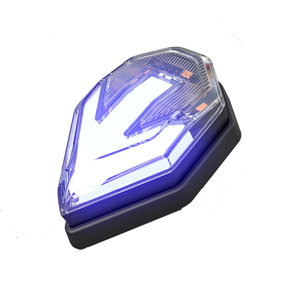 Spirit Beast Pair 12V 1.5W Waterproof LED Motorcycle Turn Warning Daytime Running Lights