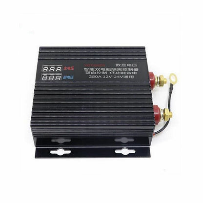 Car Dual Battery Isolator 200A 150A 12V-24V  RV Retrofit Dual Battery Protector