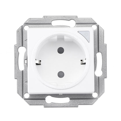 WiFi Smart Light Wall Switch Socket Outlet + 1 Gang Push Button Switch DE EU Smart Life Tuya Wireless Remote Control Work with Alexa Google Home