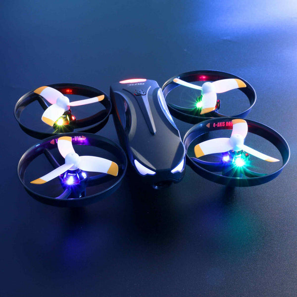 4DRC V16 WiFi FPV with 6K HD 50x ZOOM Dual Camera 20mins Flight Time Altitude Hold Mode LED Colorful RC Drone Quadcopter RTF