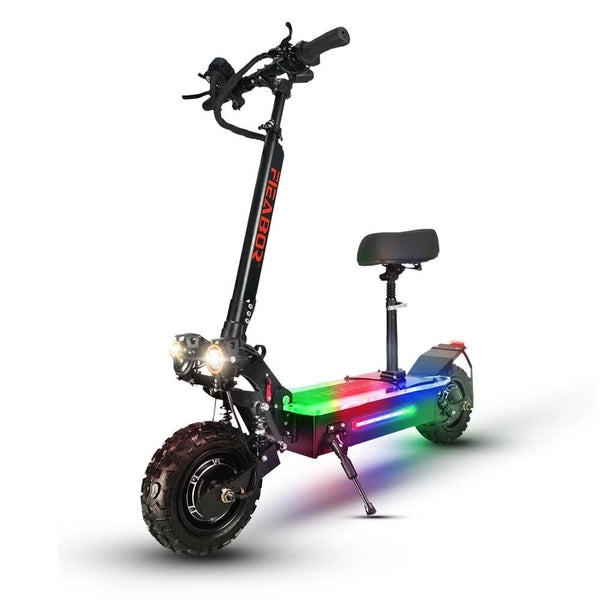 [US DIRECT] FIEABOR Q06P Oil Brake 5600W 60V 27Ah Dual Motor 11 Inch Electric Scooter 200Kg Max Load 60-80Km Range