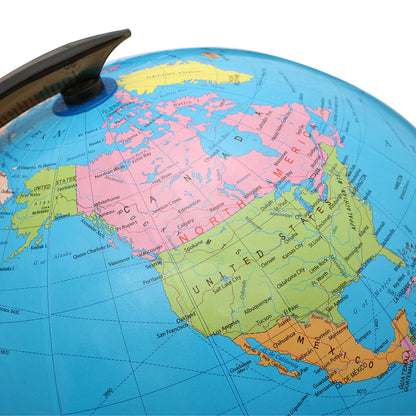 12.6inch World Globe Students Kid Teachers Geography Learning Home Outdoor Entertainment